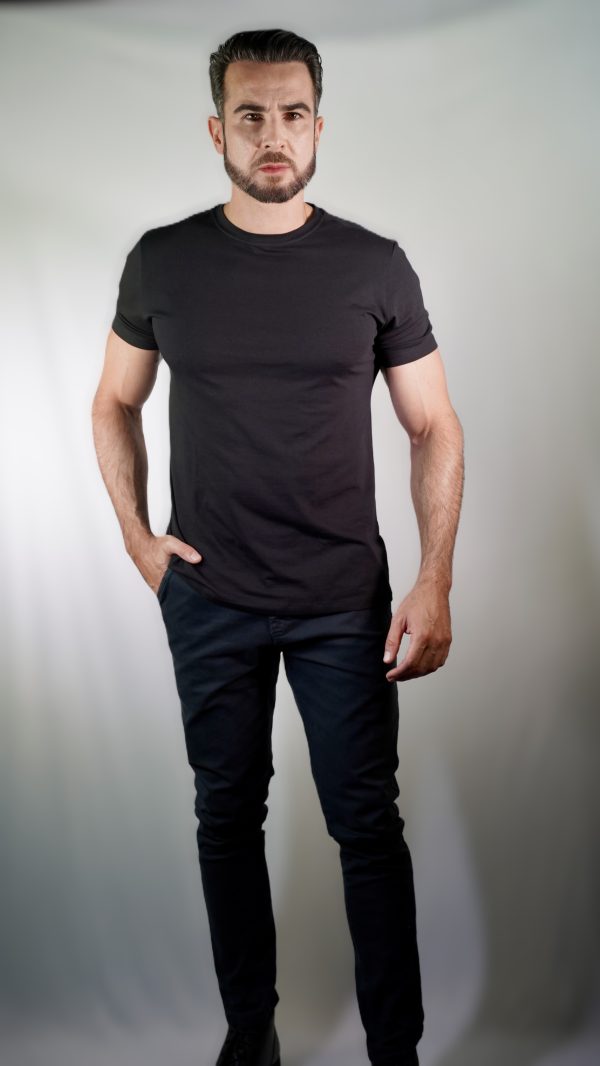 KIT 3 CAMISETAS GOLA REDONDA MASCULINA.